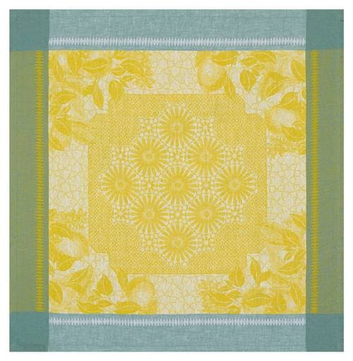 Nappe en lin Jardin d’Orient Cedrat