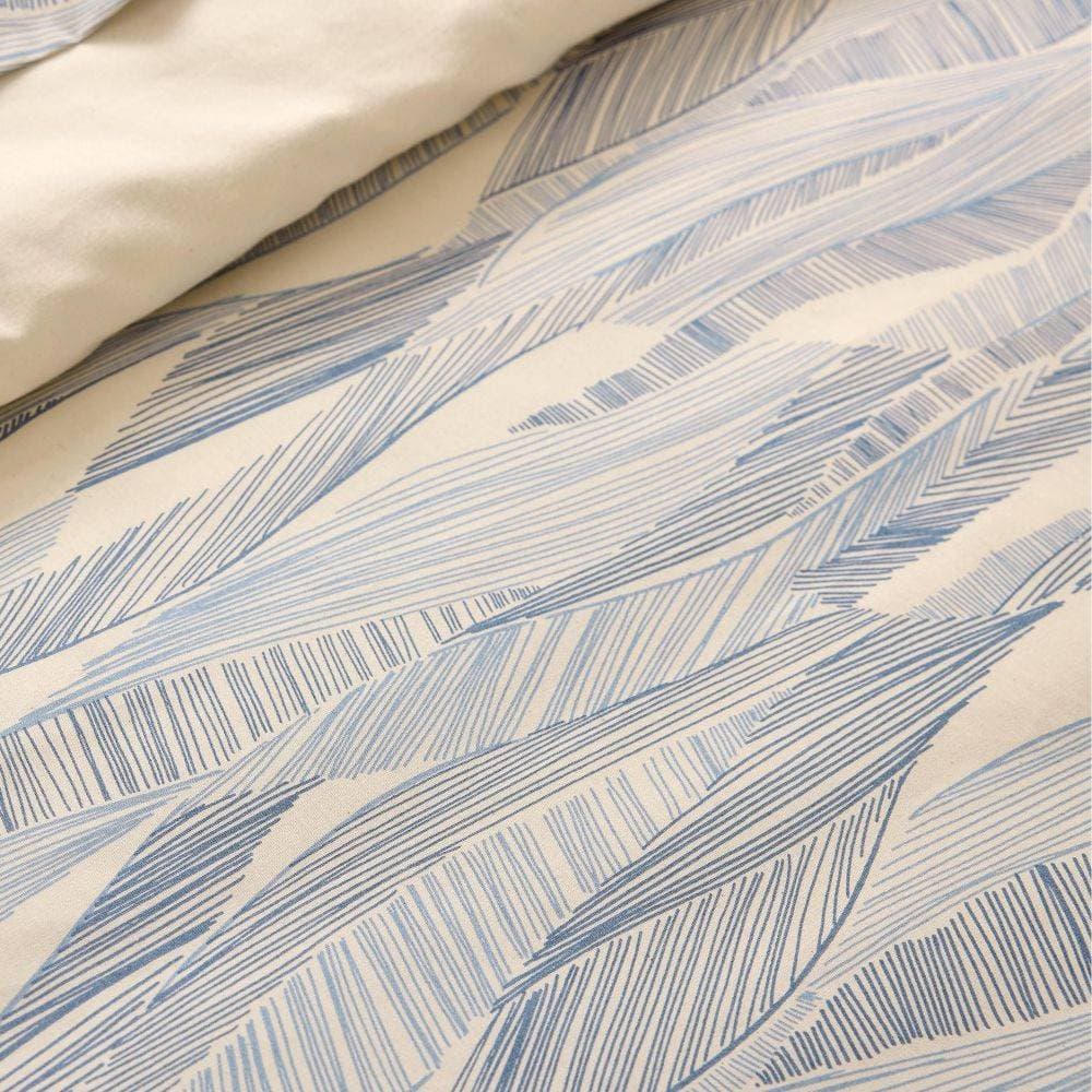 Housse de couette Onde Bleu