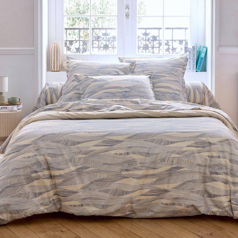 Housse de couette Onde Bleu