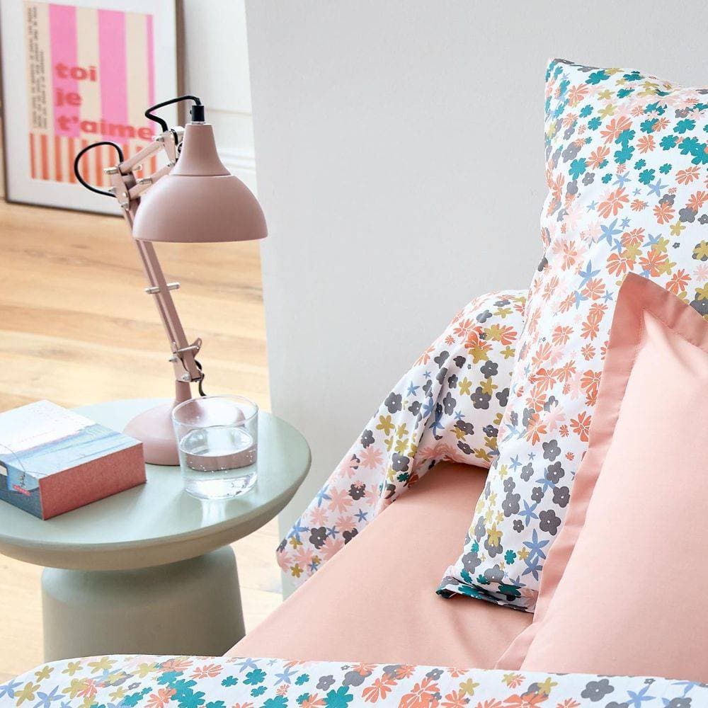 Drap housse Lolita Opale - Percale uni Opale