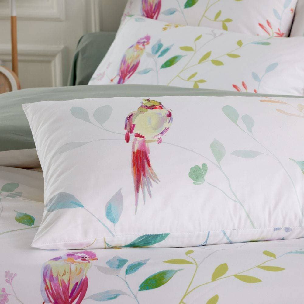 Taie d'oreiller Zéphyr Sauge