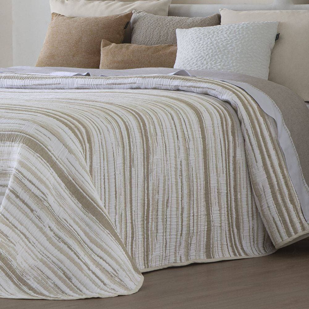 Couvre lit Eliot Beige