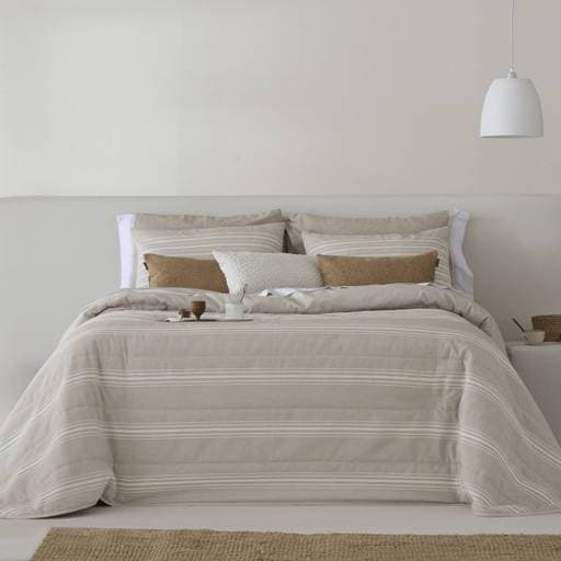 Couvre-lit Eternity Beige - Antilo