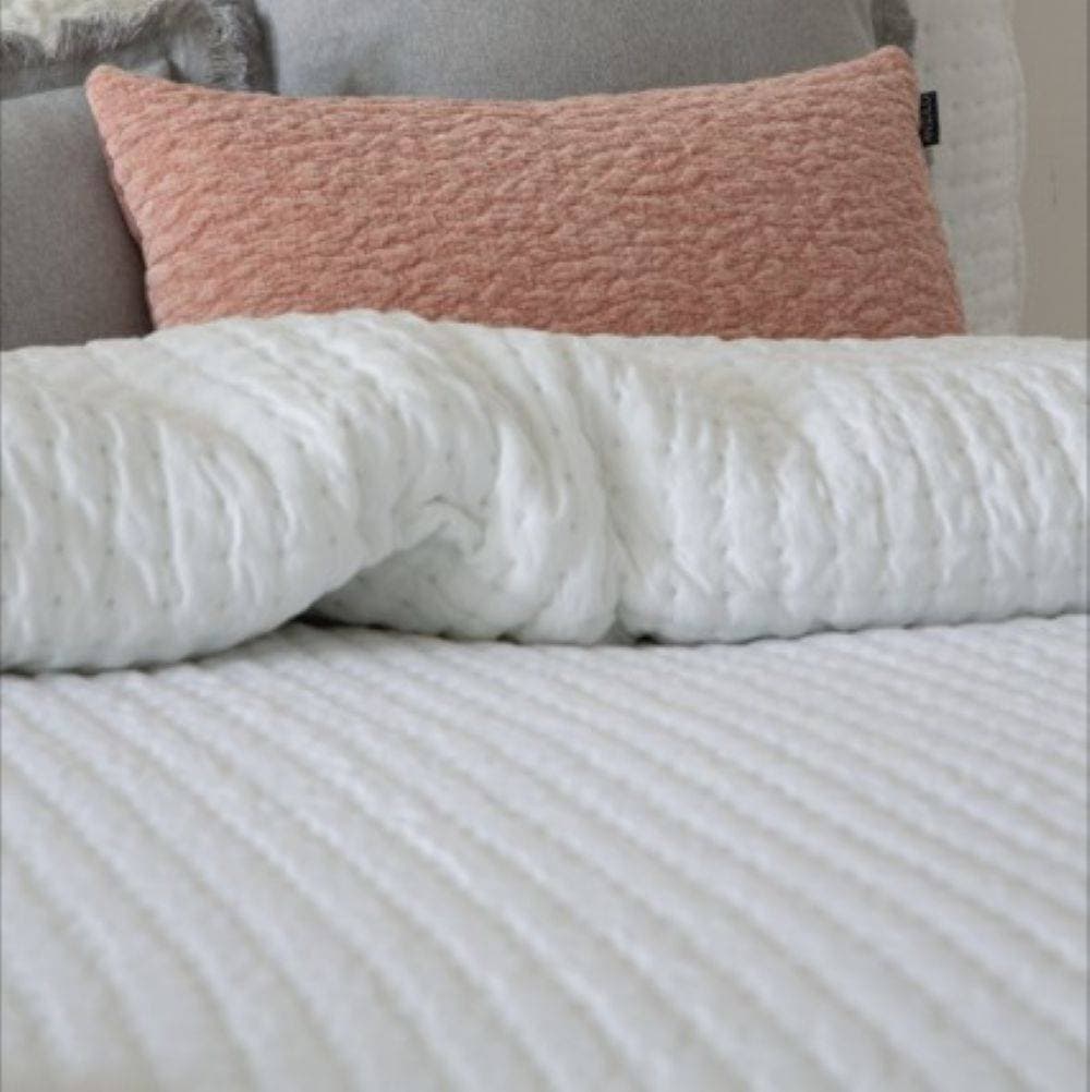 Couvre lit Azara Blanc