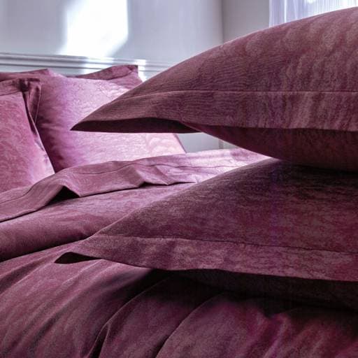 Parure de lit Canopée Prune