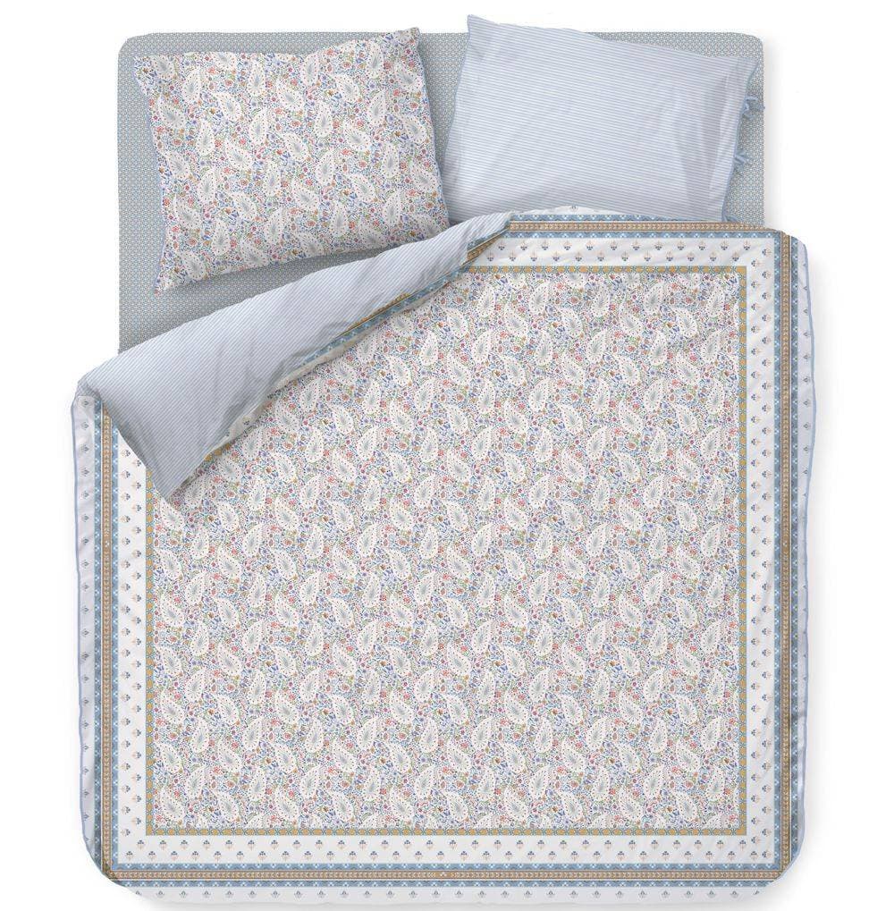 Parure de couette Kairi Bloom bleu