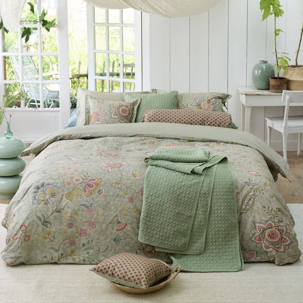 Parure de couette Mumbai Morning Vert