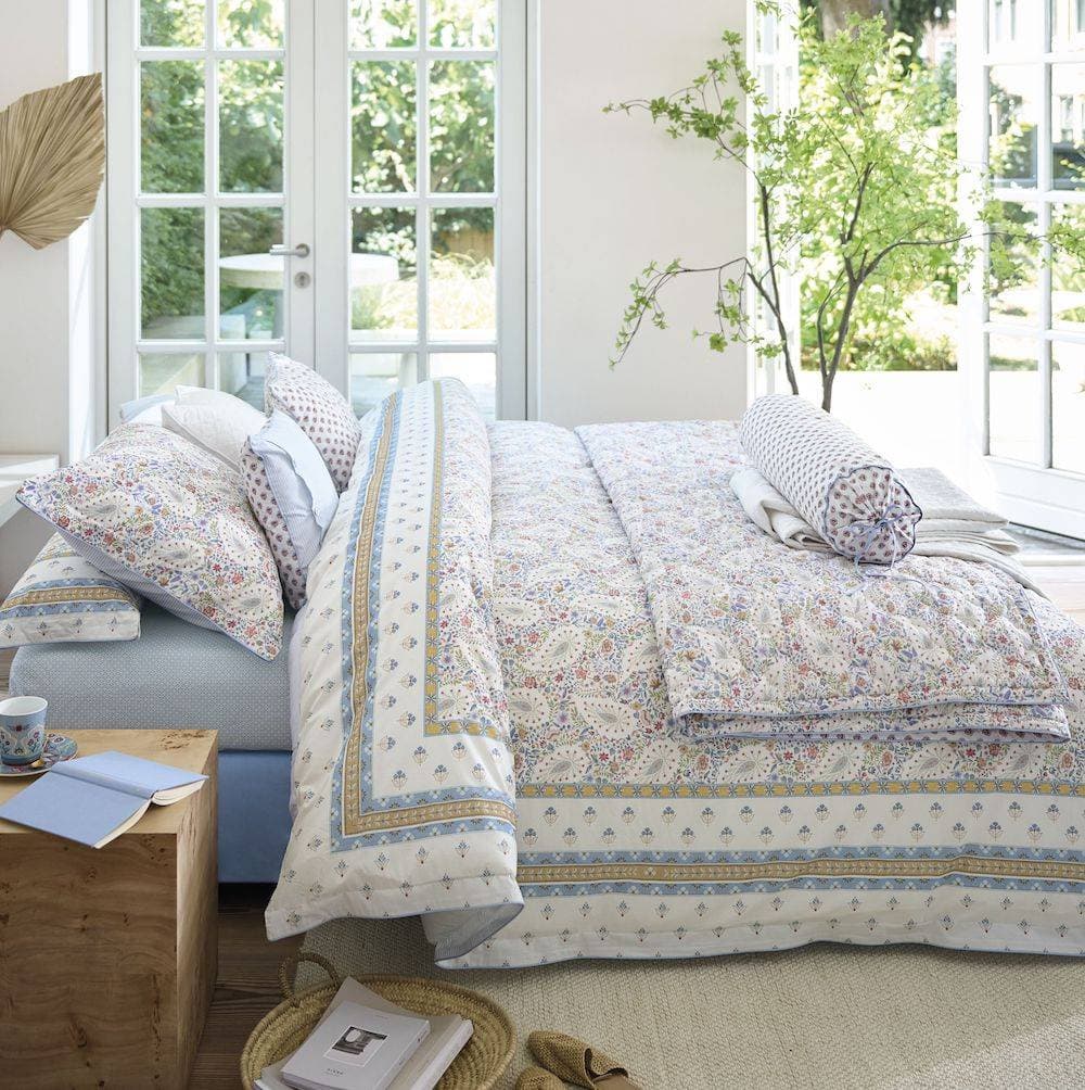 Parure de couette Kairi Bloom bleu