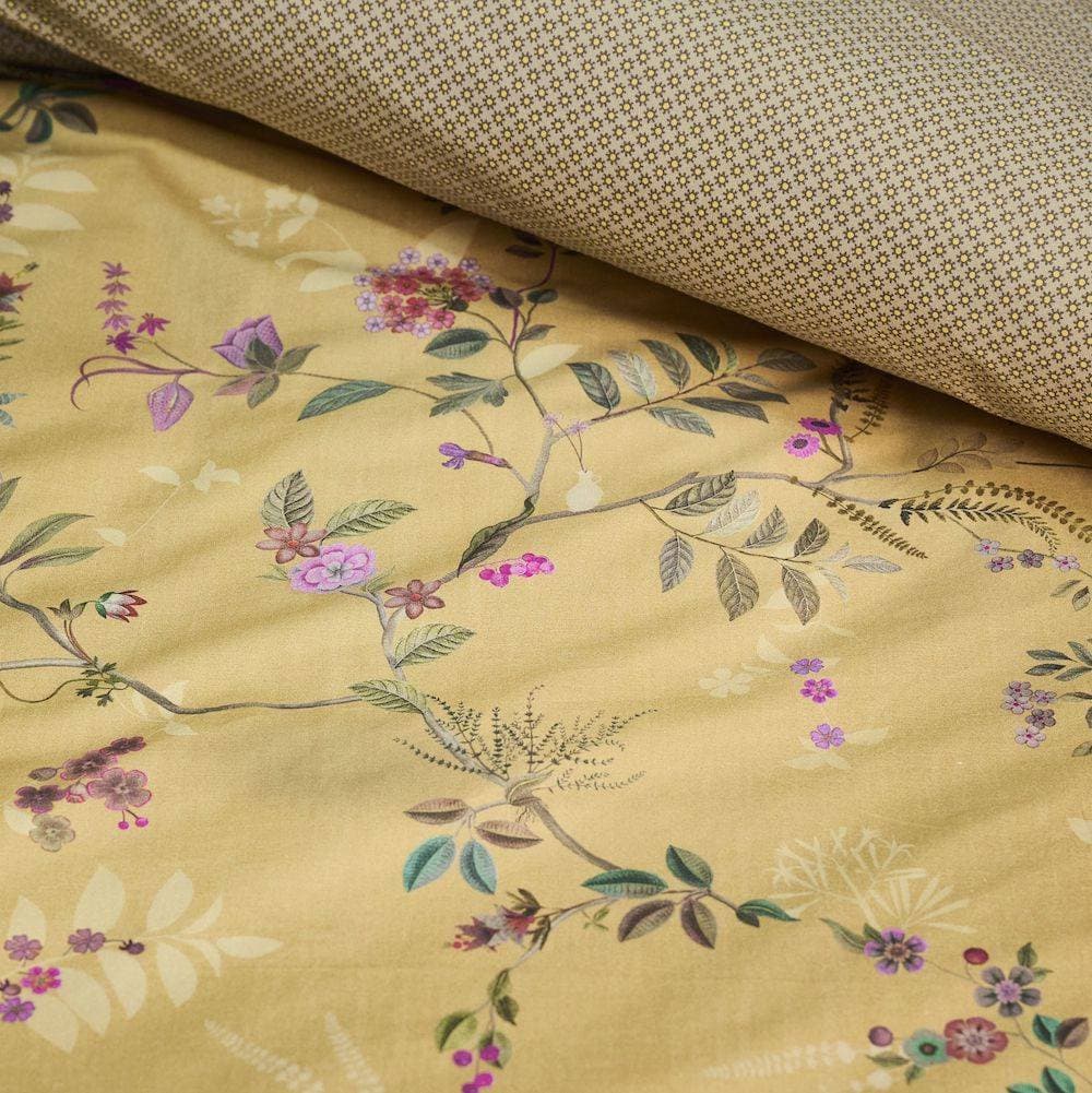 Parure de couette Bodhi Flower Jaune