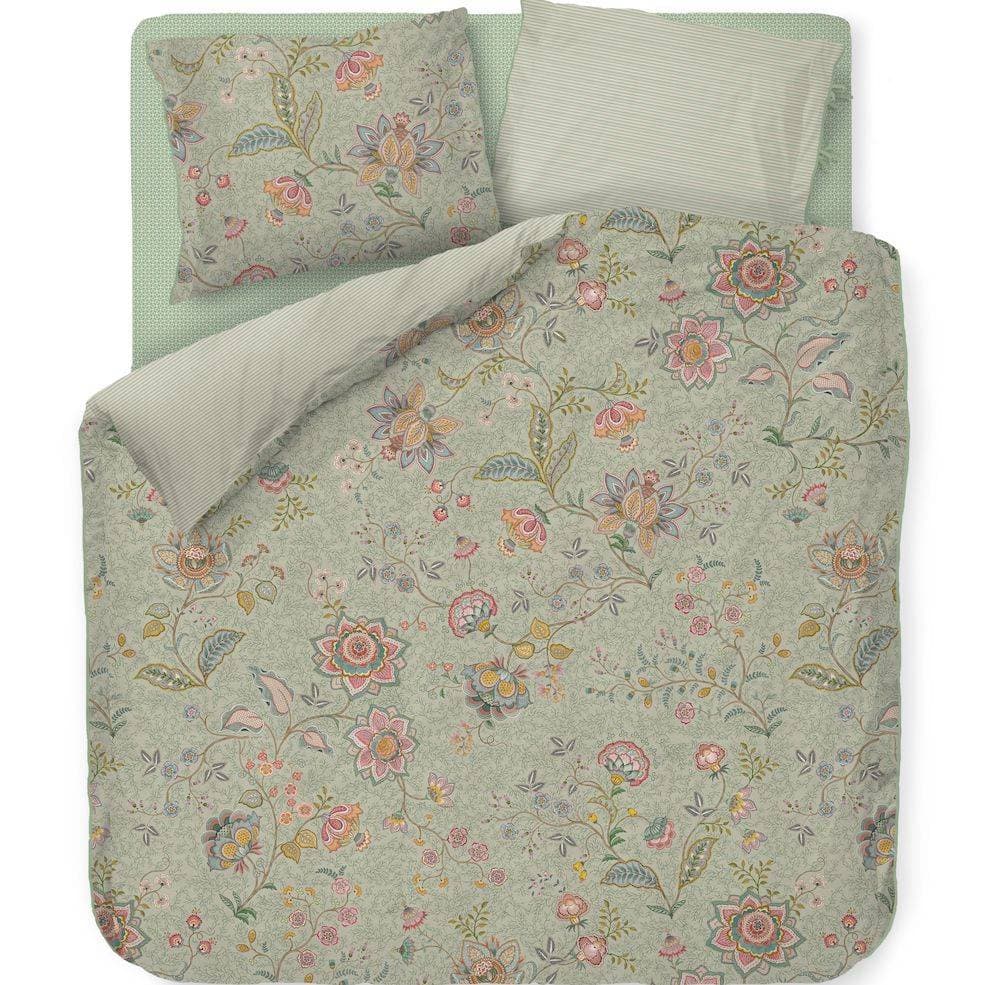 Parure de couette Mumbai Morning Vert