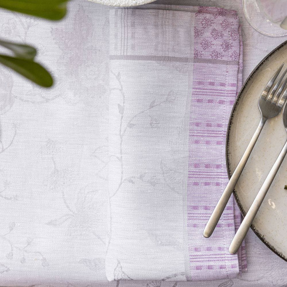 Lot de 4 Serviettes de table Eté Indien Fresia