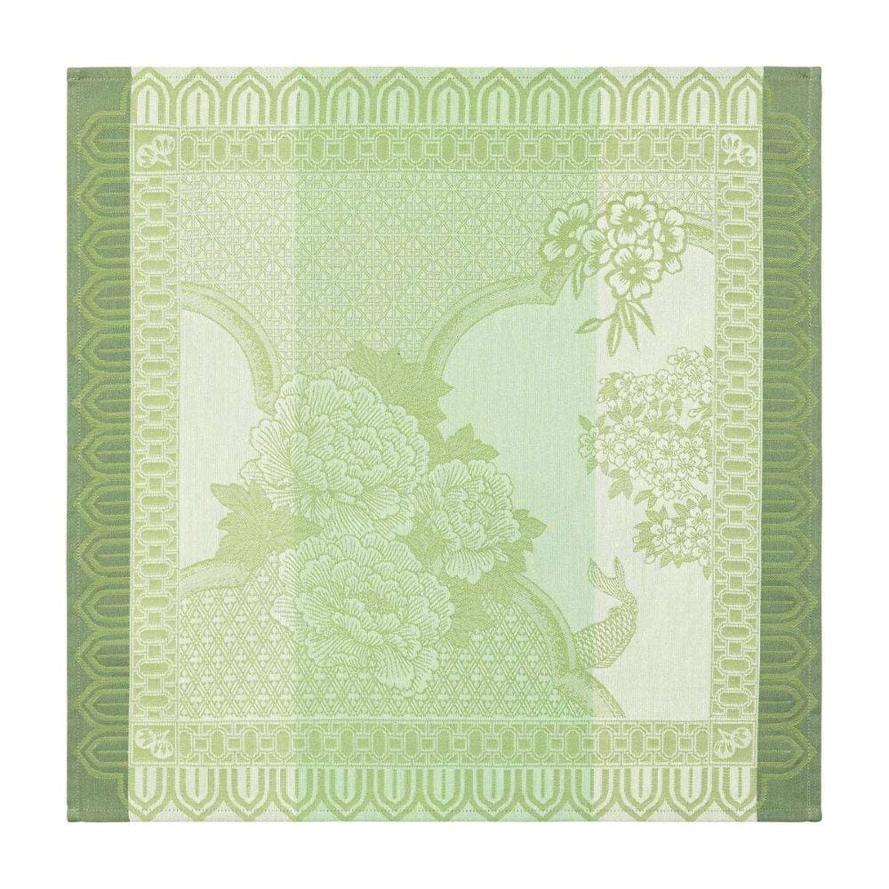 Lot de 4 serviettes de table Promenade Impériale Jade