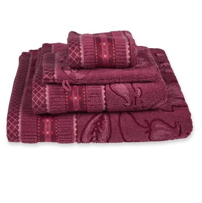 Serviette Jasmin Rose foncé