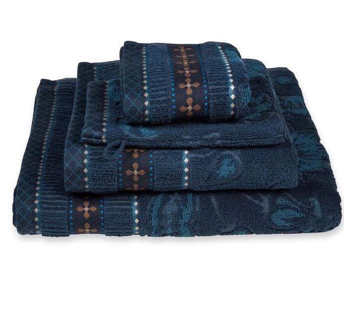 Drap de douche Jasmin Bleu