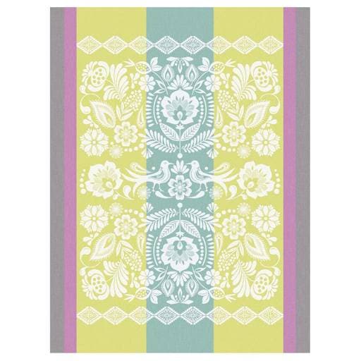 Torchon Alegria Lagoon par le Jacquard Français