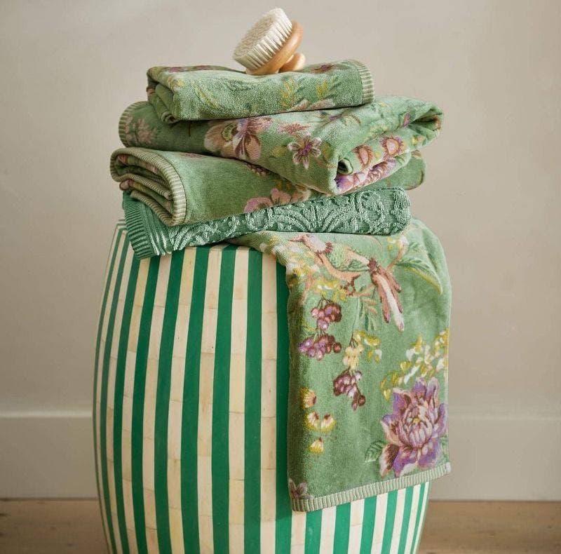 Drap de douche Secret Garden Vert