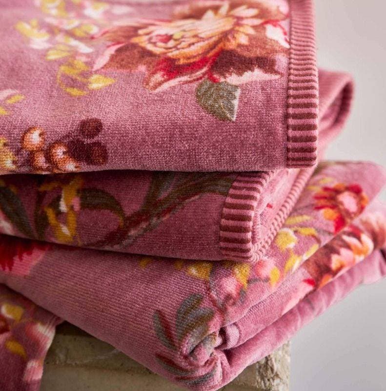 Linge de bain Secret Garden Mauve