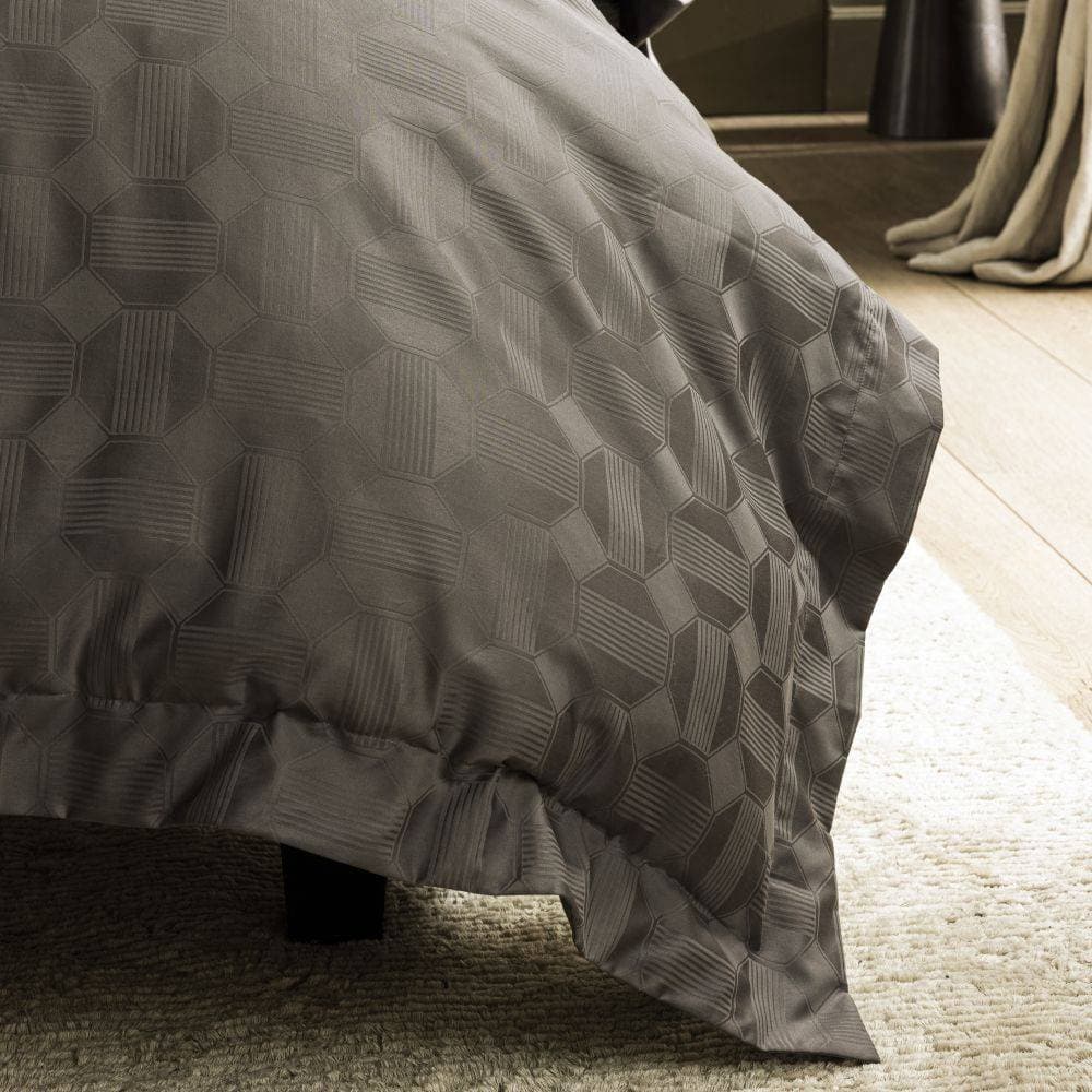 Housse de couette Palacio Fusain