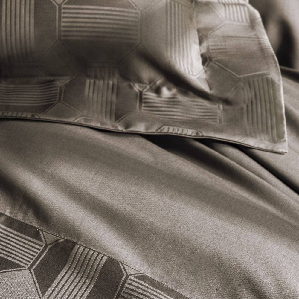 Taie d'oreiller Palacio Fusain