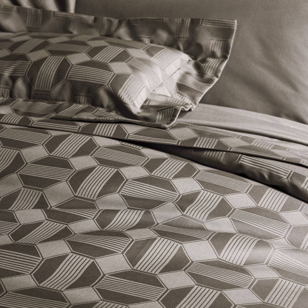 Taie d'oreiller Palacio Fusain