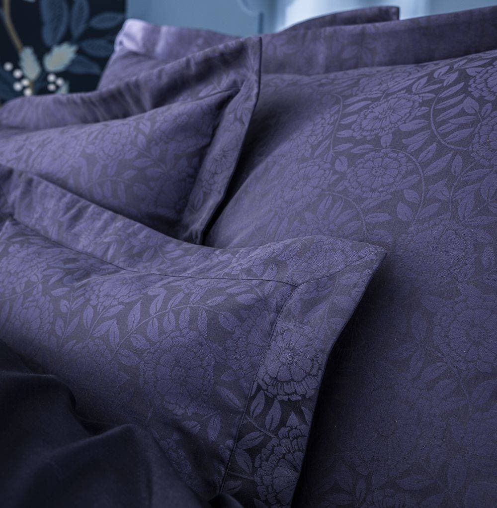 Taie d'oreiller Flora Encre