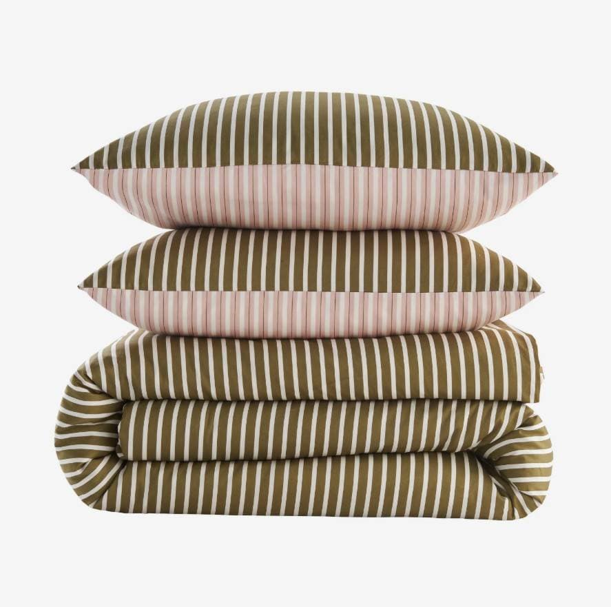 Parure de couette Baudouin Vert