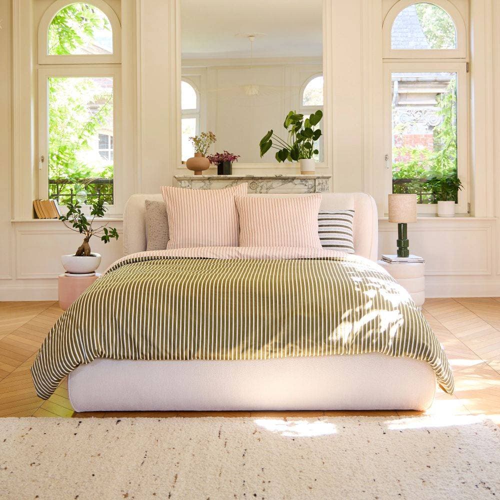 Parure de couette Baudouin Vert