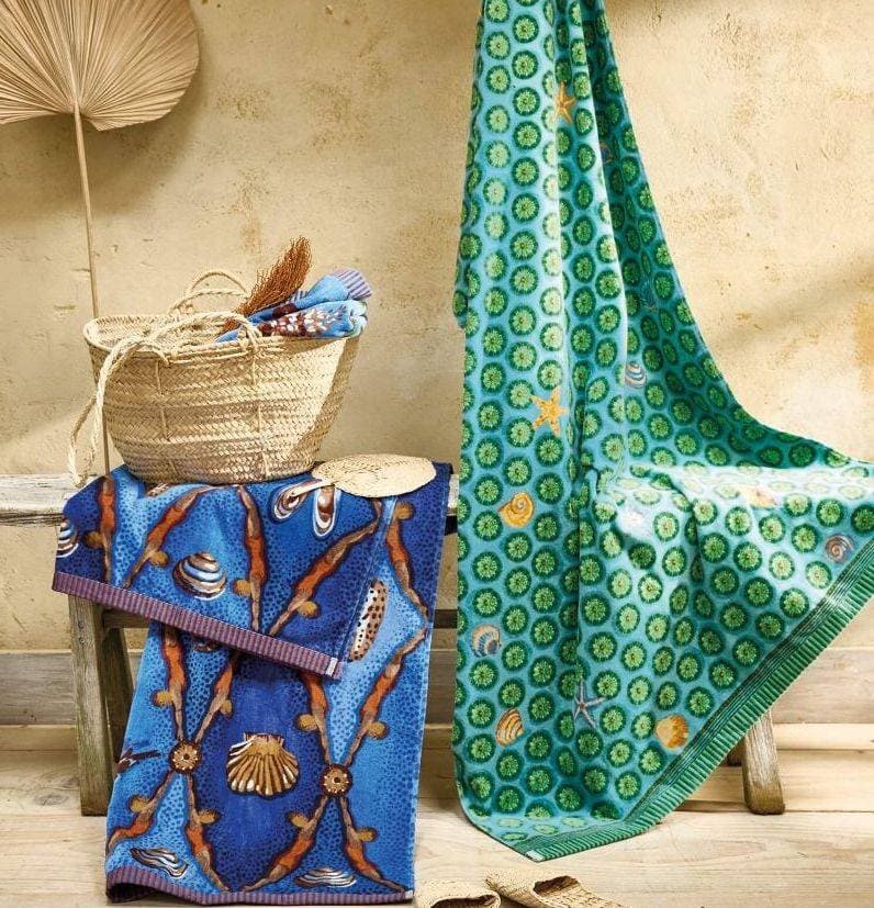 Drap de plage Sea Dots vert