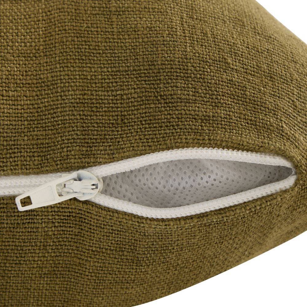 Coussin en 100% Lin Carmen Vert