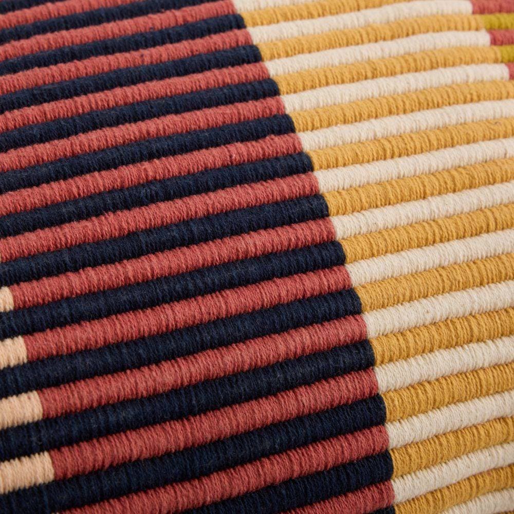 Coussin en Coton côtelé Charlotte