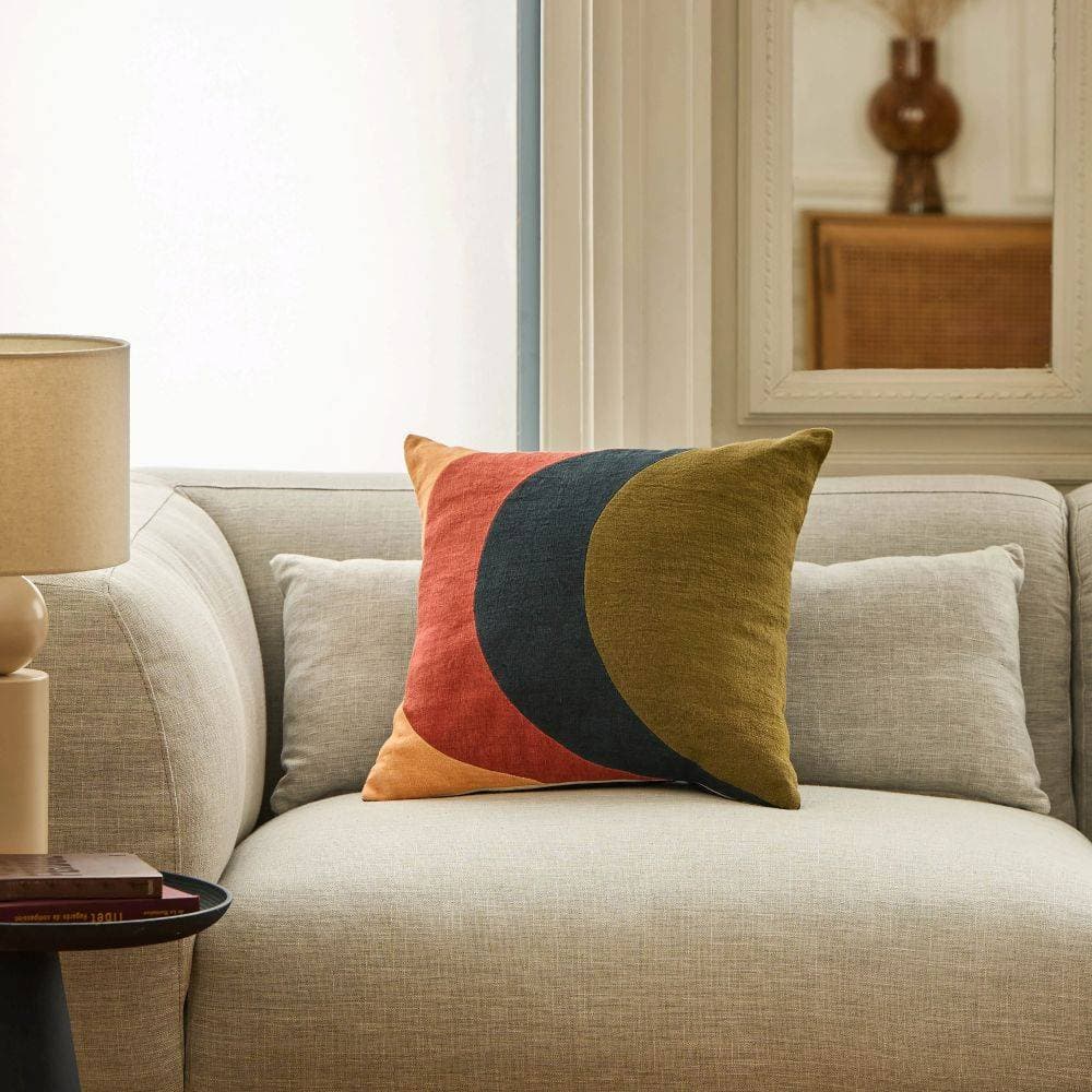 Coussin en Lin et Coton Clarisse