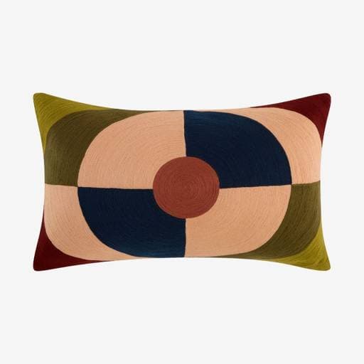 Coussin brodé Clarisse par Habitat