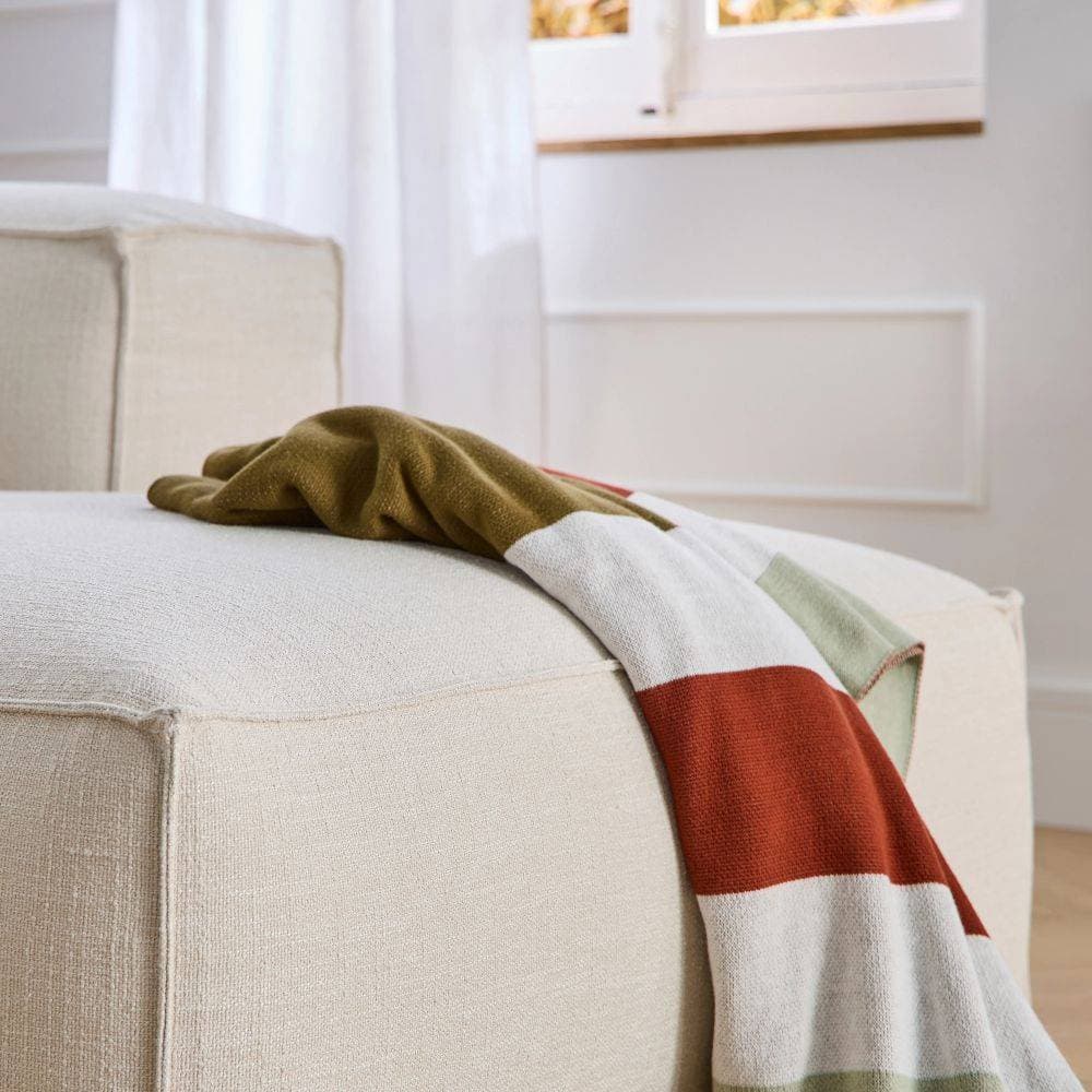 Plaid en Coton tricoté Billie