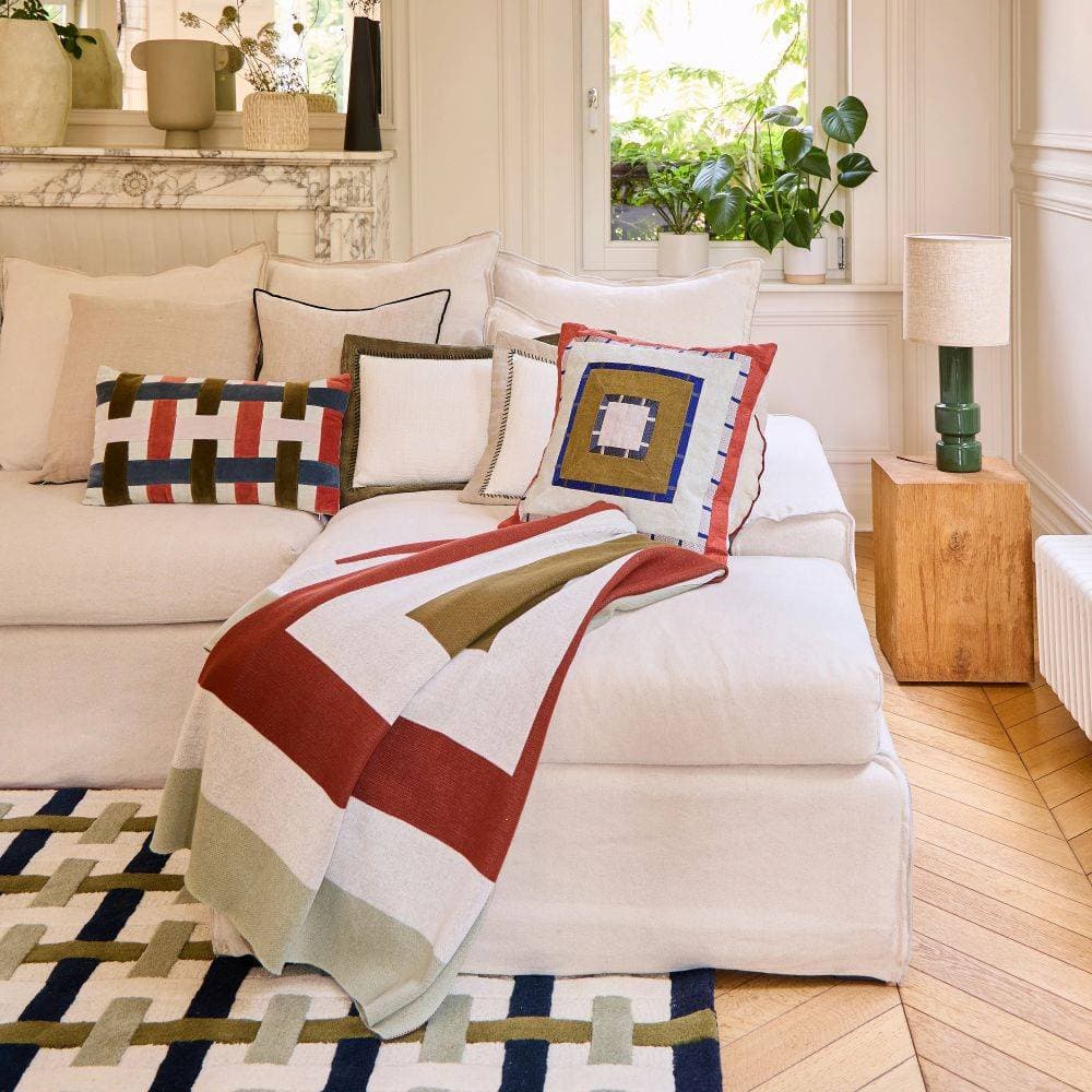 Plaid en Coton tricoté Billie