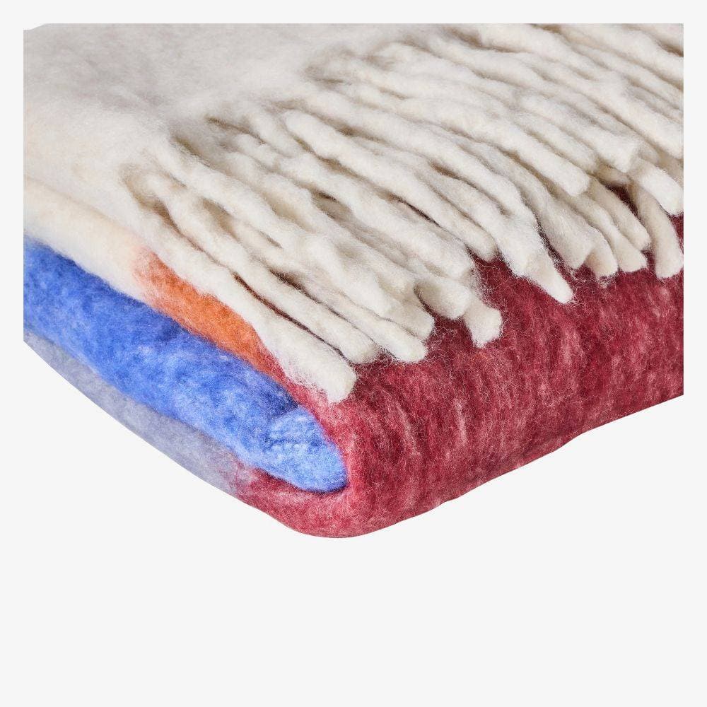 Plaid Bruna Bordeaux