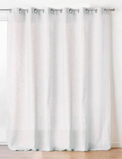Voilage Grande Largeur Aspect Lin (240×260 cm – 4 coloris)