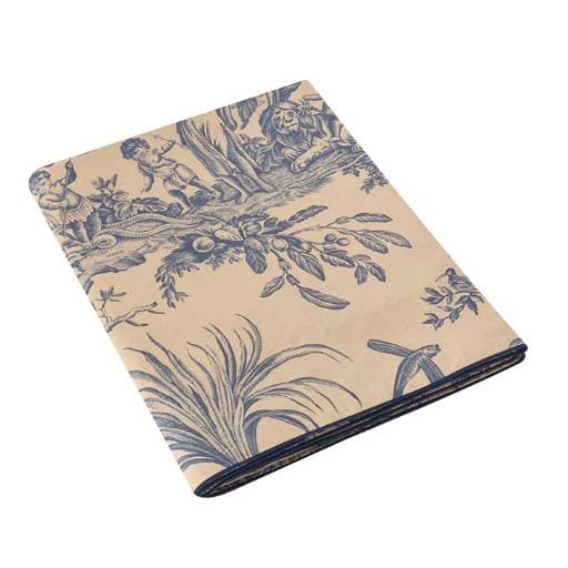 Drap plat 4 Continents Bronze/Marine