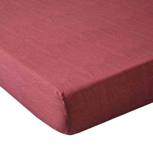 Drap housse Résonances Grenat