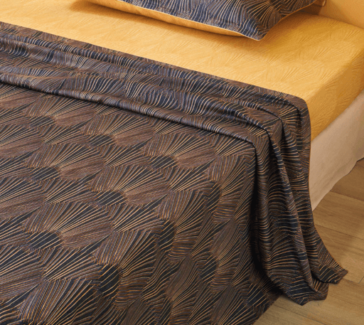 Drap plat Résonances doré