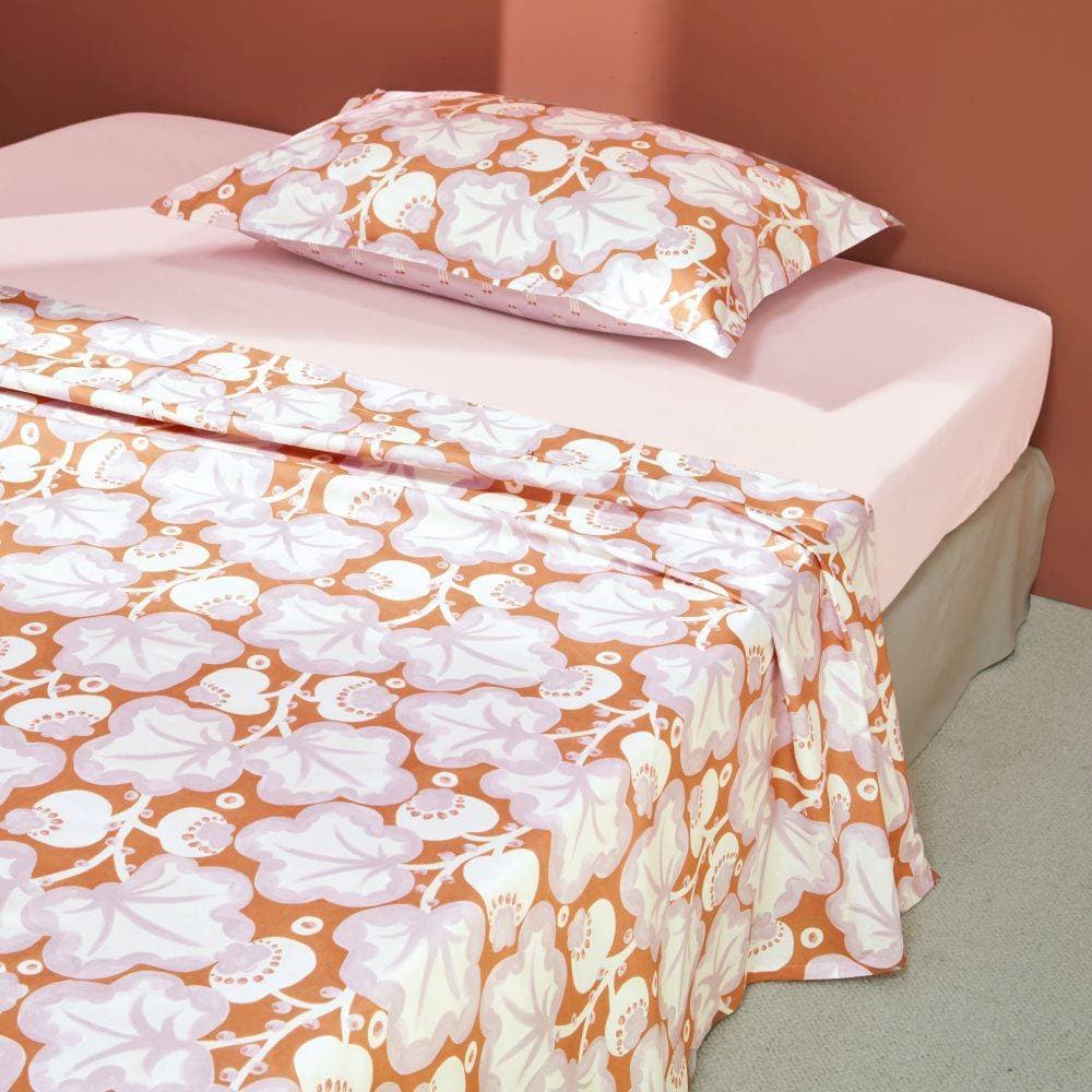 Parure de lit Poppy Corail