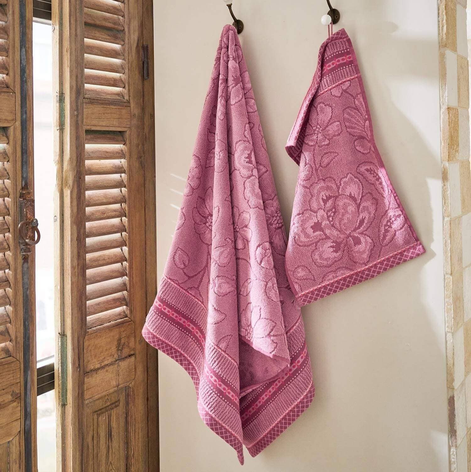 Linge de bain Jasmin Rose clair