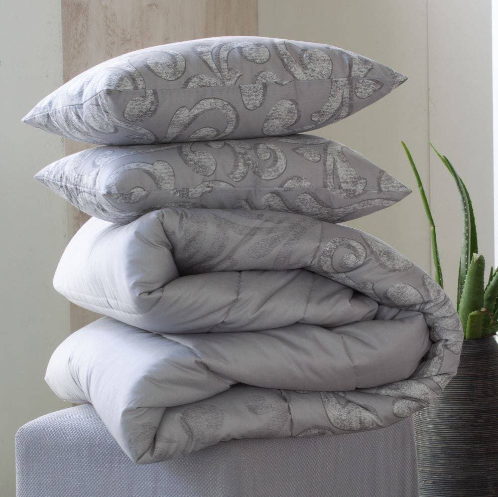 Couvre-lit Ardal Gris B3 C.08